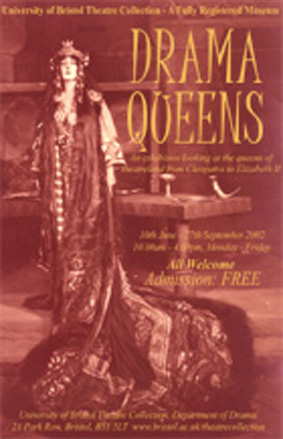 Drama Queens Exhibition Poster